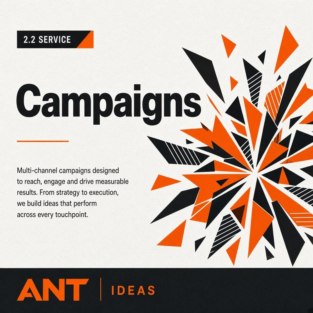Integrated Campaign Development — ANT Ideas service