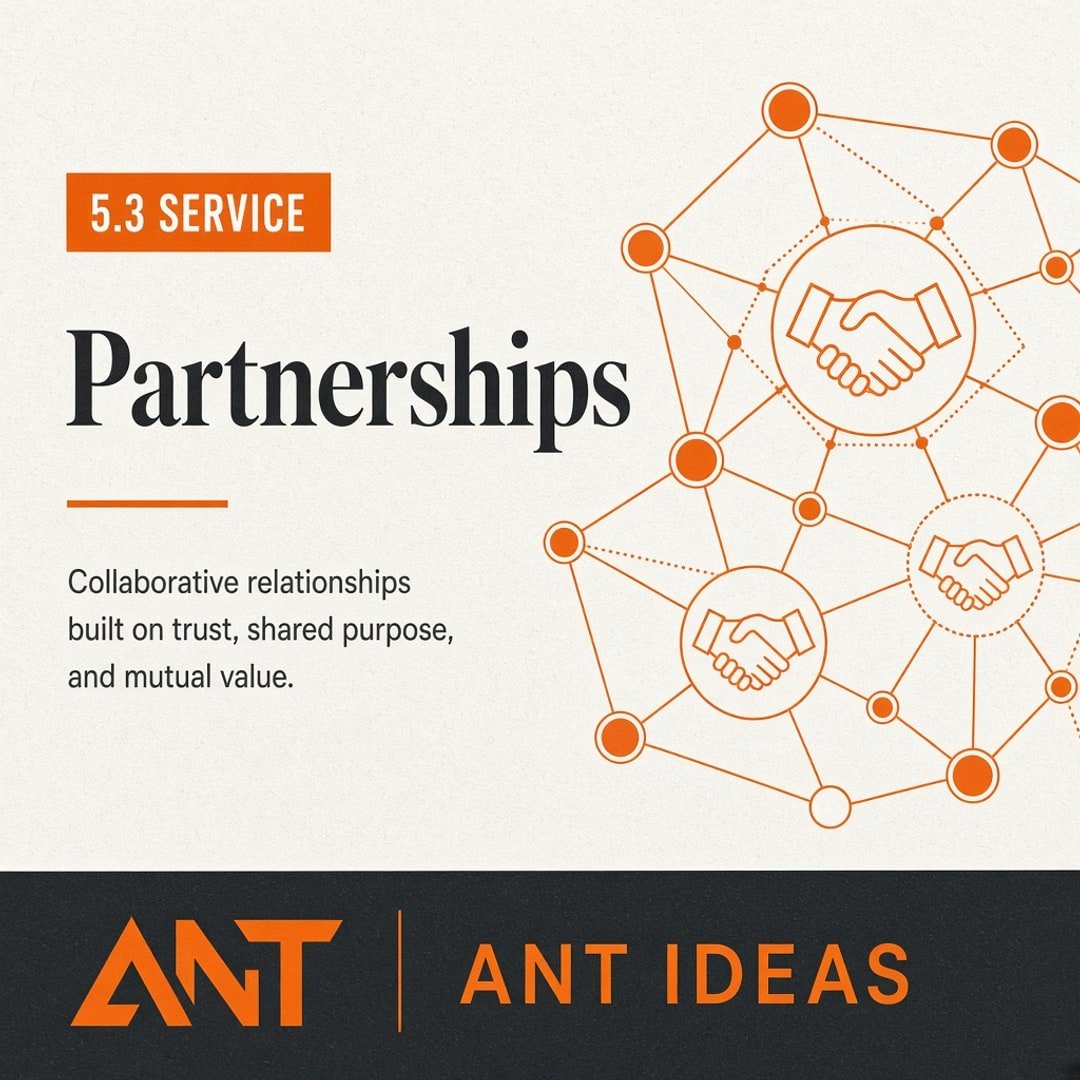 Long‑term Partnerships — ANT Ideas